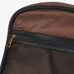 PU Grooming Bag Detail Zipper Inside
