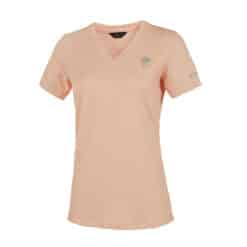 Dayana V-Hals T-Shirt Apricot