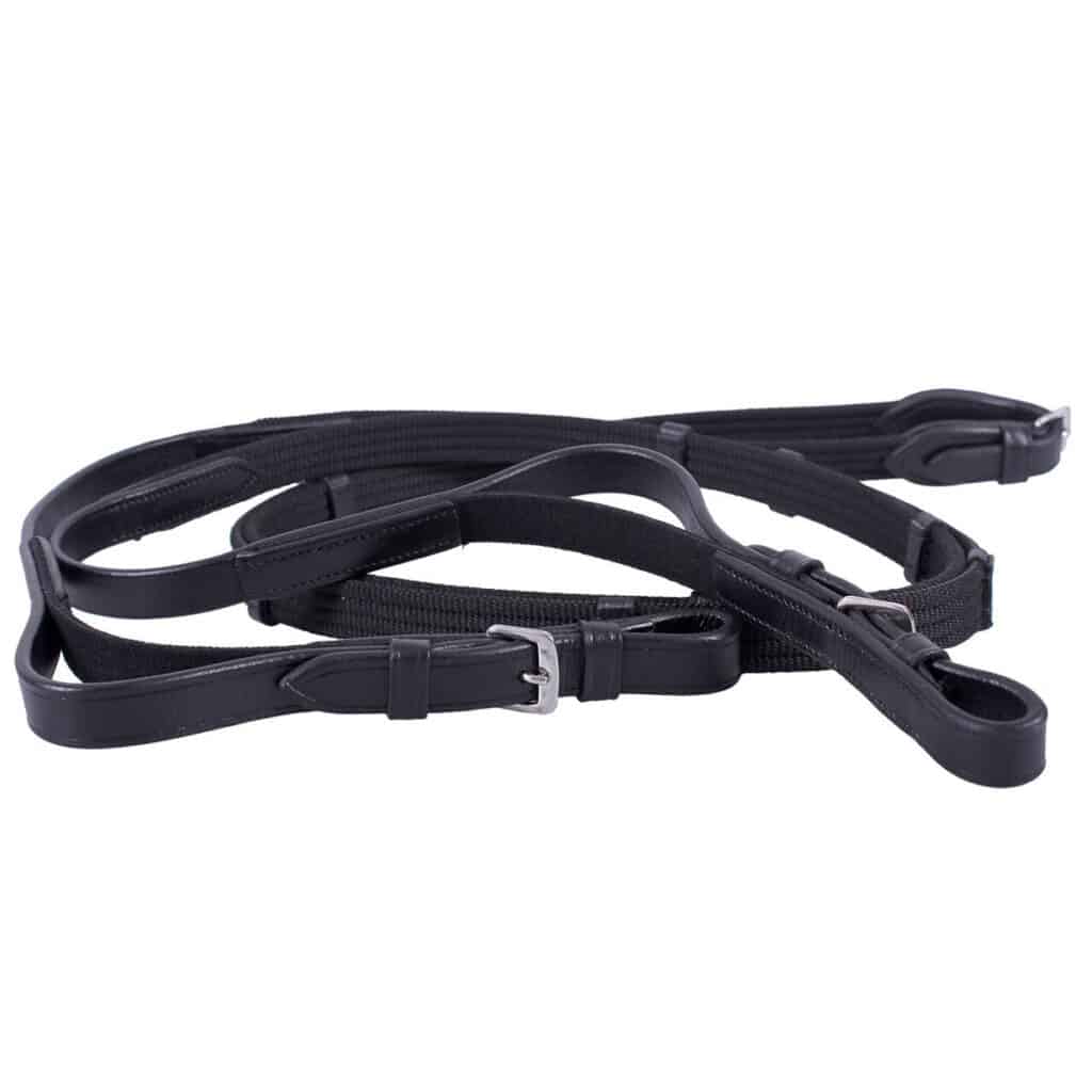 Web Reins Elastic Black