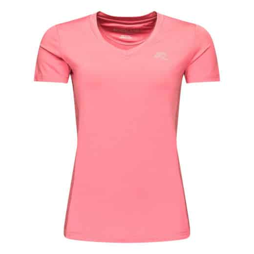 Carla V-Hals T-Shirt Pink