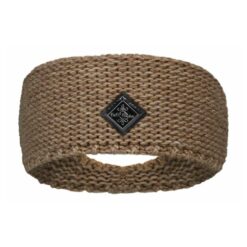 Kornelia Strikket Pandebånd Taupe Grey