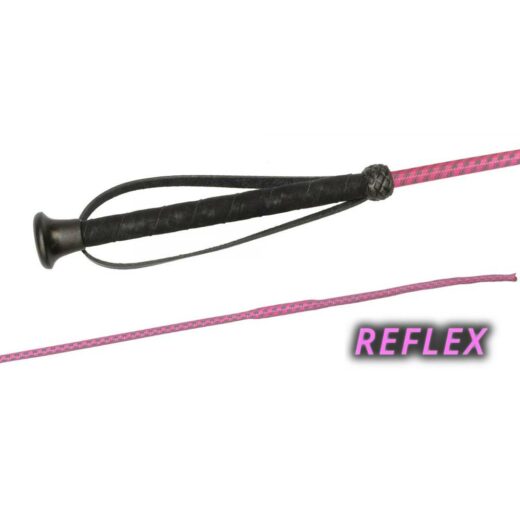 Neon Reflex Ridepisk, 90cm Pink