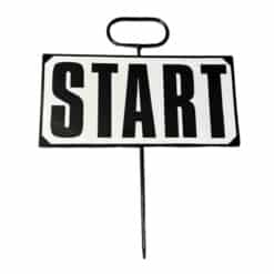 Start&Finish Skilt