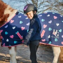 Lucky Heart Pony Fleecedækken Lifestyle Photo