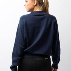 Faye Uldmix Pullover, B Vertigo, 52UDD, TItan Navy
