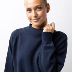 Faye Uldmix Pullover, B Vertigo, 52UDD, TItan Navy