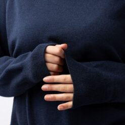 Faye Uldmix Pullover, B Vertigo, 52UDD, TItan Navy