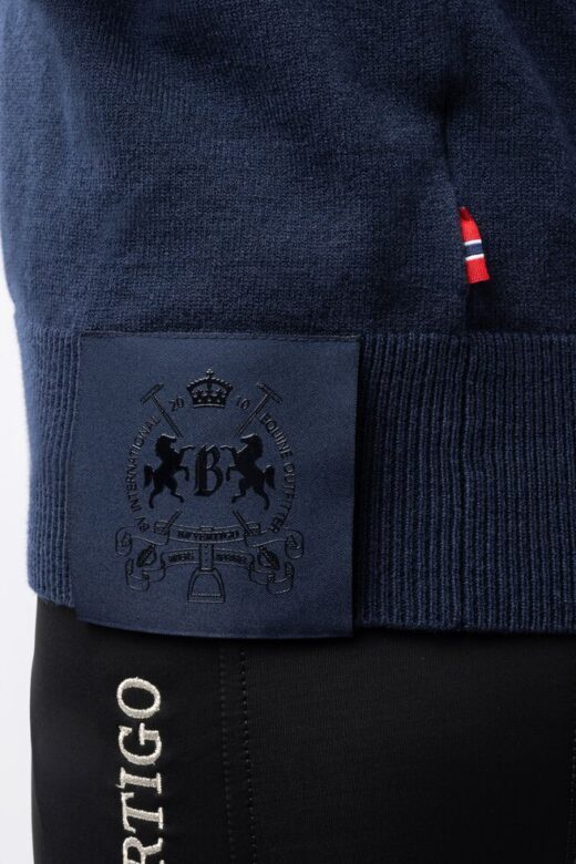 Faye Uldmix Pullover, B Vertigo, 52UDD, TItan Navy