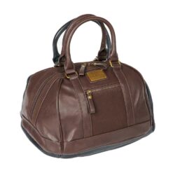 PU Hat Bag Brown