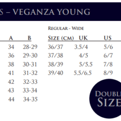 Mountain Horse measurements - VEGANZA YOUNG