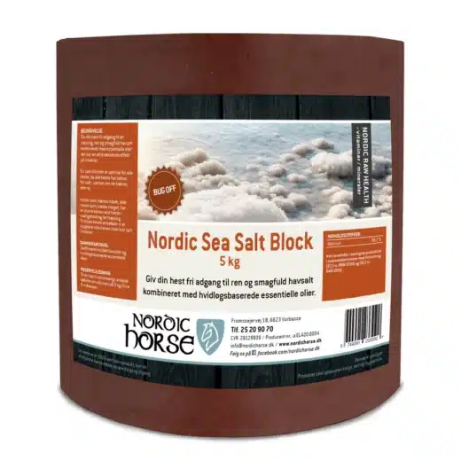 NORDIC HORSE Sea Salt Block, Bug Off, 5kg