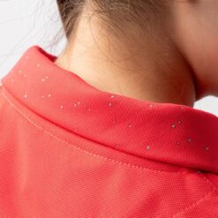 Horze Fay Junior Polo Shirt, Diva Pink, P5PNN-351