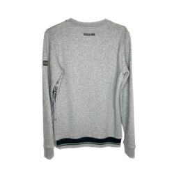 Sweatshirt Grey Melange Back