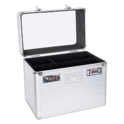 Shiny Classic Small Grooming Box Silver