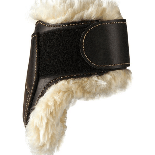 KENTUCKY HORSEWEAR Fetlock Boots i læder m. lam - Image 2