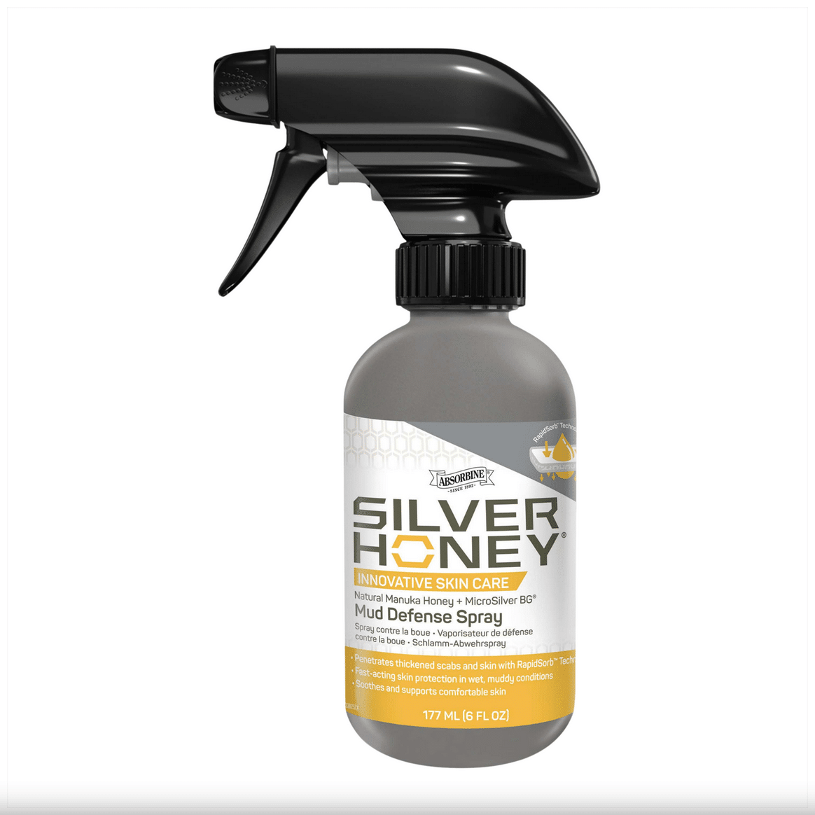 ABSORBINE Silver Honey™ Mud Defence Spray, 177ml
