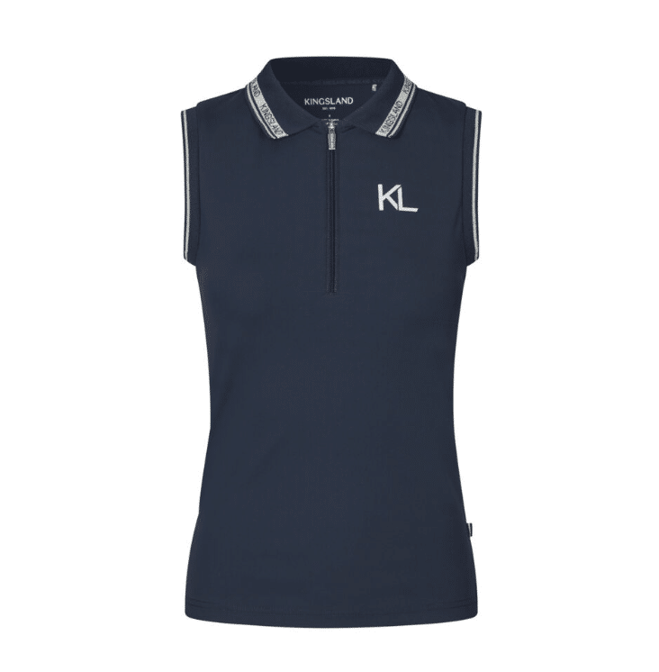 KINGSLAND Naira Ladies Pique Sleeveless Polo