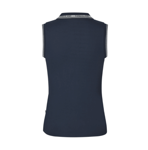 KINGSLAND Naira Ladies Pique Sleeveless Polo - Image 2