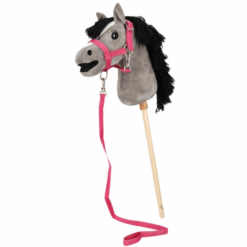 QHP Hobby Horse Grime med grimeskaft til Kæphest