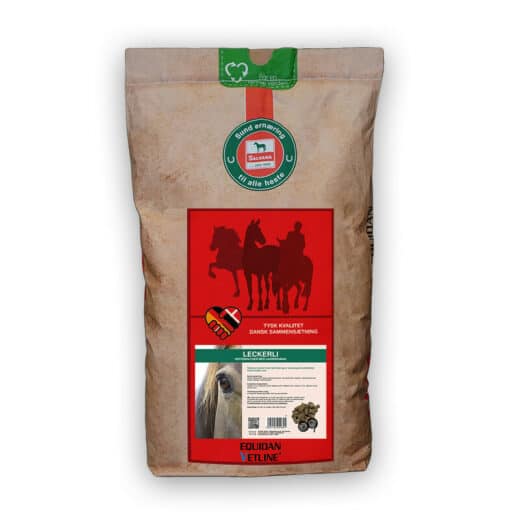 SALVANA Hestebolcher m lakrids, 12,5 kg
